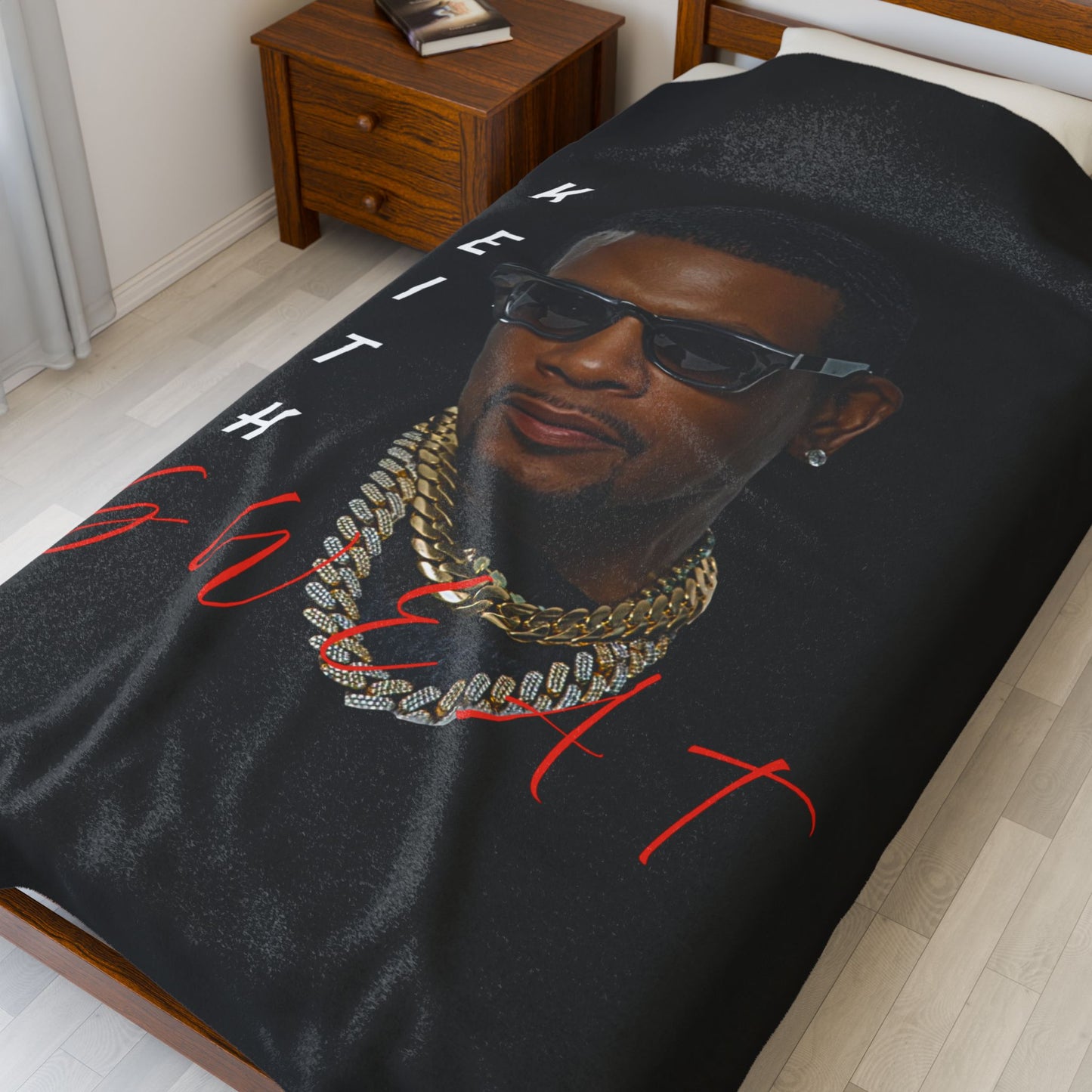 Keith Sweat Velveteen Plush Blanket