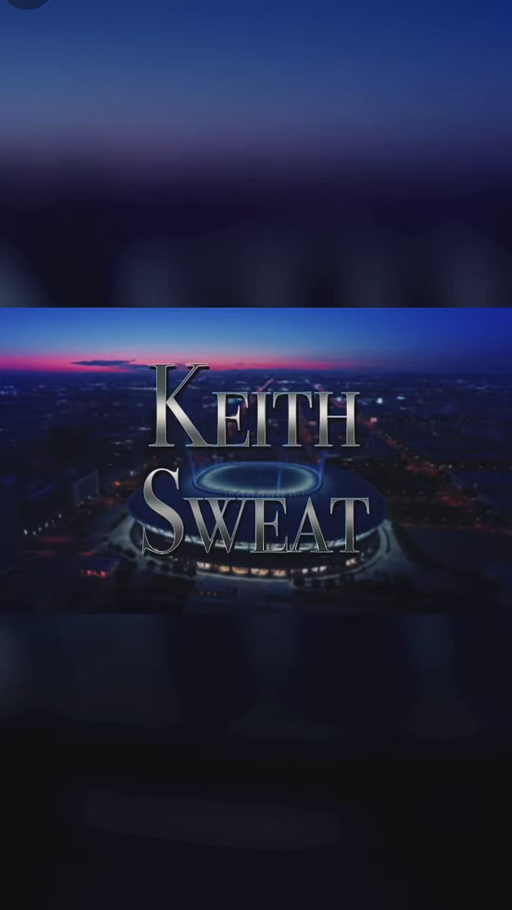 KEITH SWEAT LIVE TOUR 2026 MINI DVD COLLECTIBLE + EXCLUSIVE VIDEO